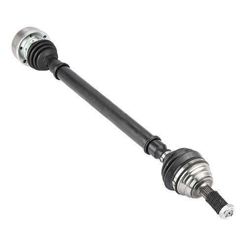 Reconditioned right front drive shaft for VW Golf 1 Berline Cabriolet and Caddy in 90mm nuts (-1983) - passenger side