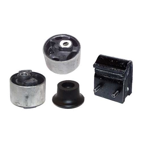  Satz von 4 Silentblocks Motor und Getriebe für Golf 1 ab 08/79-&gt;. - GS10900KIT 