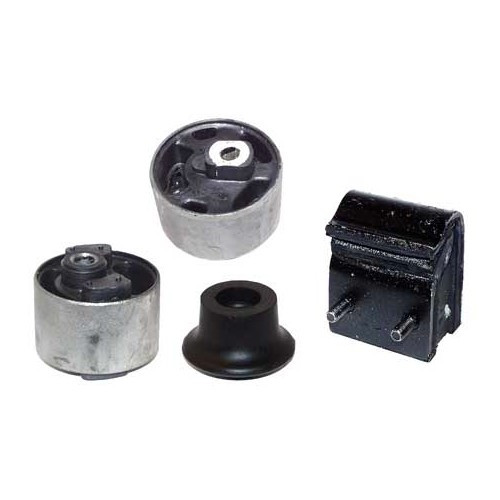  Kit de 4 silentblocks de motor e caixa de velocidades para Golf 1 de 08/79-&gt; - GS10900KIT 