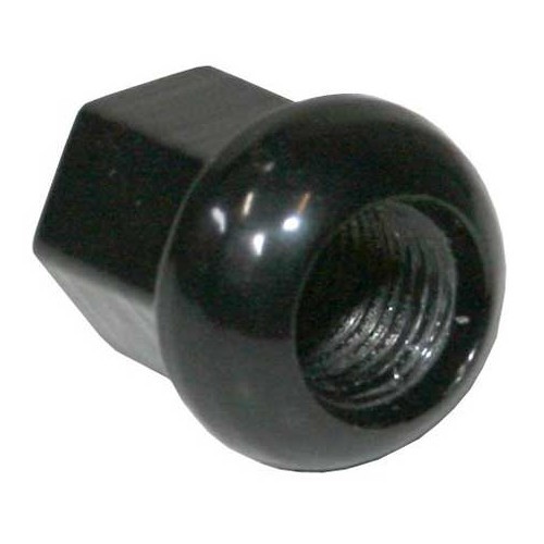  Tuerca de rueda con tapón negro M14 x 1,5 - 19mm - GS11650 