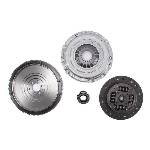 Clutch + rigid engine flywheel kit for Golf 5 1.9 TDi - GS37944