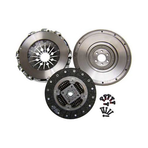  Clutch kit with VALEO 240 mm rigid flywheel for Golf 4 and Bora - GS48902K 