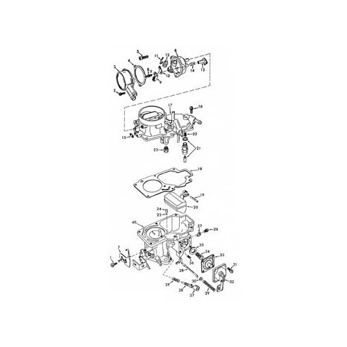  Carburator afdichtingen voor F IVI250 voor FORD EUROPE - JOI0462-1 