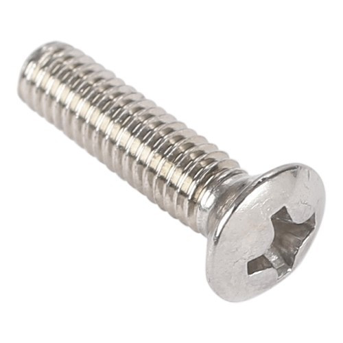  M4x16 stainless steel oval countersunk head screw Din 966 - KA00333 