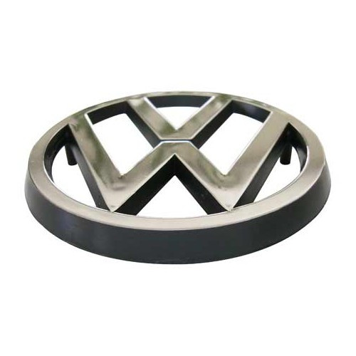 Sigle VW de calandre pour VW Transporter T25 de 1979 à 1992 - Chrome - 95 mm - KA01622