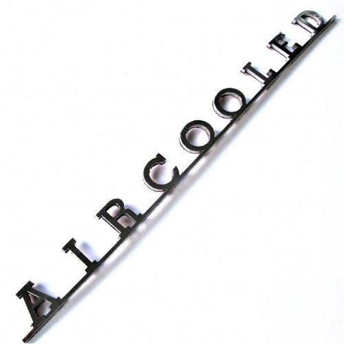  AIRCOOLED' stainless steel body badge - KA01811 