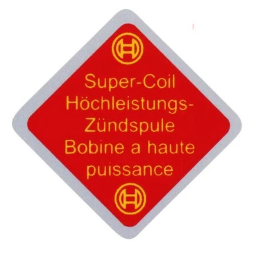  Hoog vermogen bobine sticker voor VOLKSWAGEN Combi Split (1950-07/1967) - KA08040 