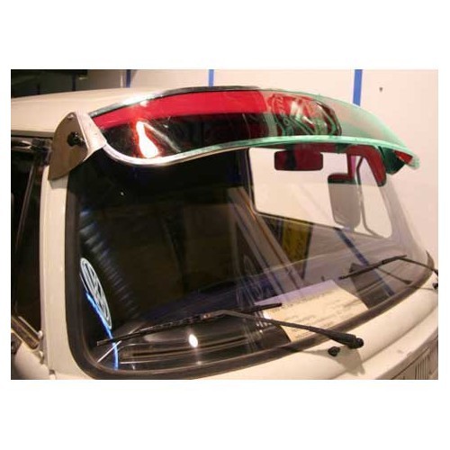  Casquette de pare-brise Rouge pour Transporter 79 ->92 - KA12432 