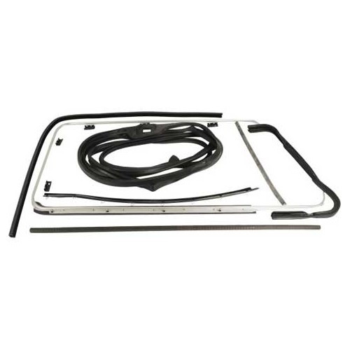     
                
                
    Kit guarnizione porta destra con deflettore di apertura per VOLKSWAGEN Combi Bay Window (08/1967-07/1979) - KA13016
