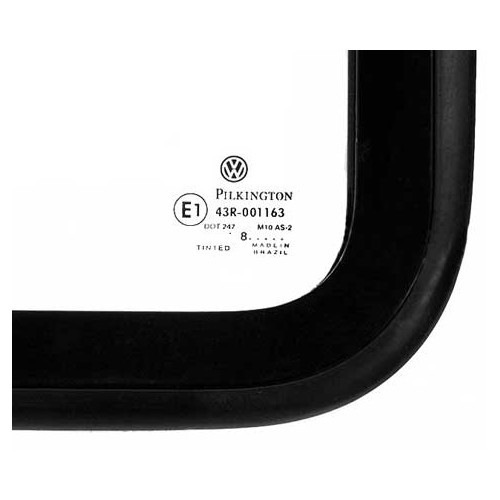 Vitre latérale coulissante centre gauche pour VOLKSWAGEN Combi Bay Window (1968-1979) - KA13041