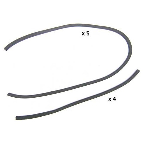 9 side swing door seals for Combi 50 ->67 - Wolfsbürg West - KA13102