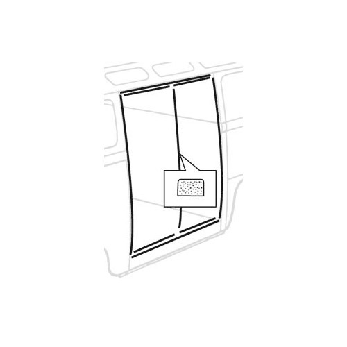 Joints de portes battantes pour Combi 50 ->67 - par 9 - Wolfsbürg West - KA13102