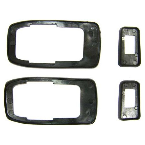  Juntas de manilla de puerta para VOLKSWAGEN Transporter T25 (05/1979-07/1992) - 4 piezas - KA131153 