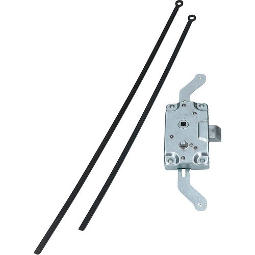  Left rear/right front door rod & hinged door mechanism for VW Split Screen Camper '55 to '62 - KA13303 