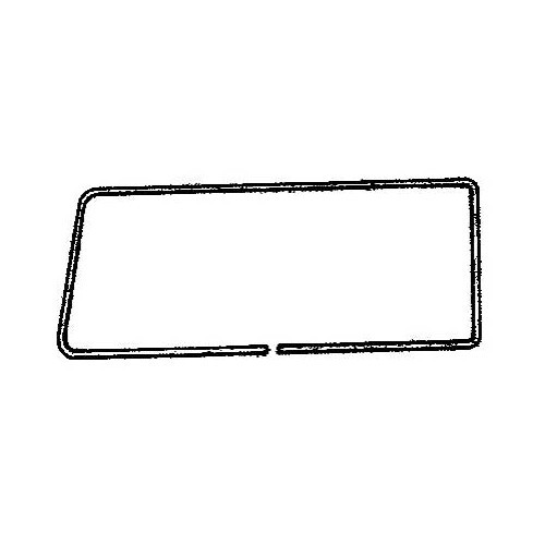 DeLuxe aluminium moulding for rear right-hand window for Combi 68 ->79 - KA13336