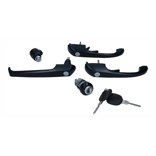  Complete handles and locks for VOLKSWAGEN Transporter T25 (05/1979-07/1983) - High quality - KA13366 