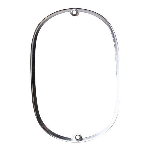  Chromed "US" type rear window surround on Europe lamps for VOLKSWAGEN Combi Split (08/1961-07/1967) - KA13385 