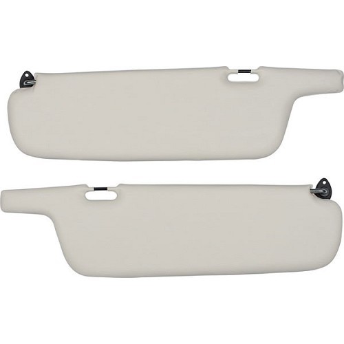  Left & right black/cream sun visor for Transporter 79 ->92 - KA13470 