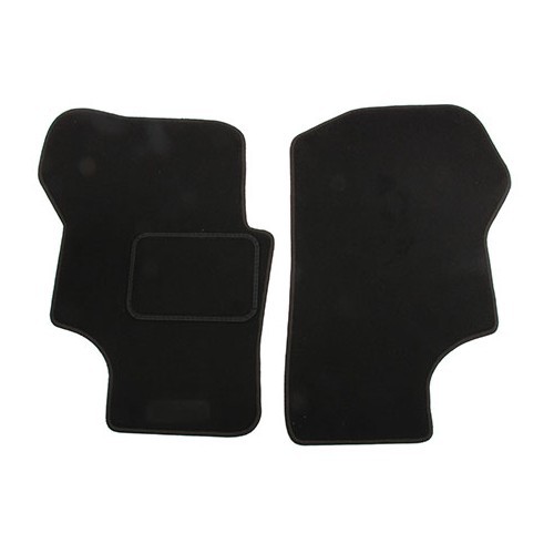  Tapis de sol luxe Noirs pour VW Transporter de 1979 à 1992 - KA13614 