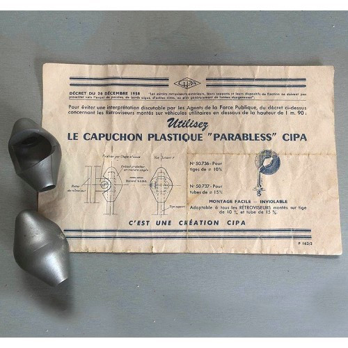 Cache écrou de rétroviseur pour VOLKSWAGEN Combi Split (1950-1967) - KA14603