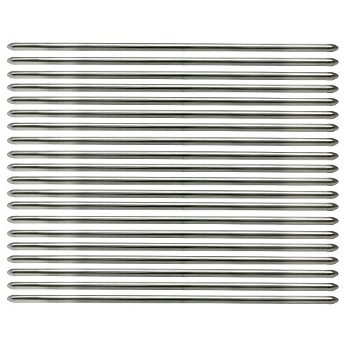  Baguettes de ventilation inox poli ailes arrière pour VOLKSWAGEN Split Deluxe (1964-1967) - KA14719 