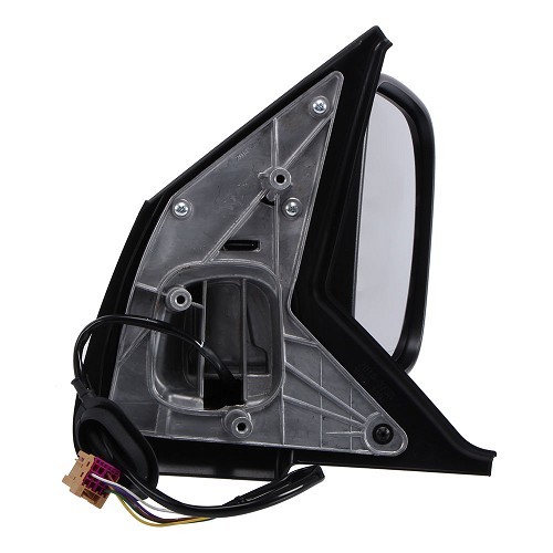 Black electric right door mirror for VW Transporter T5 from 2003 to 2009 - KA14836