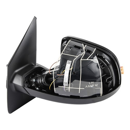 Complete LH electric wing mirror, to be painted, for VW Transporter T5 from 10/2009-> - KA14839