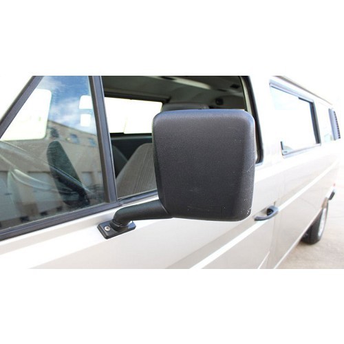 Left mirror Original quality for Volkswagen Transporter (05/1979-07/1992) - flat version - KA14909