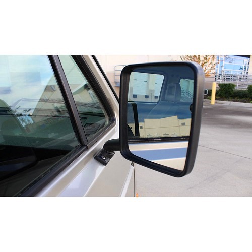 Specchio destro di qualità originale per Volkswagen Transporter (05/1979-07/1992) - versione piatta - KA14910