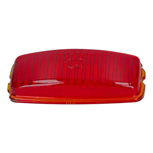  HELLA enkel rood glas voor mistlamp voor VOLKSWAGEN Combi Split (-07/1967) - KA15804 