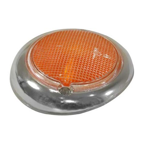 Orangefarbenes Blinkerglas vorne links HELLA für Combi Split 64 ->67 - KA16001H