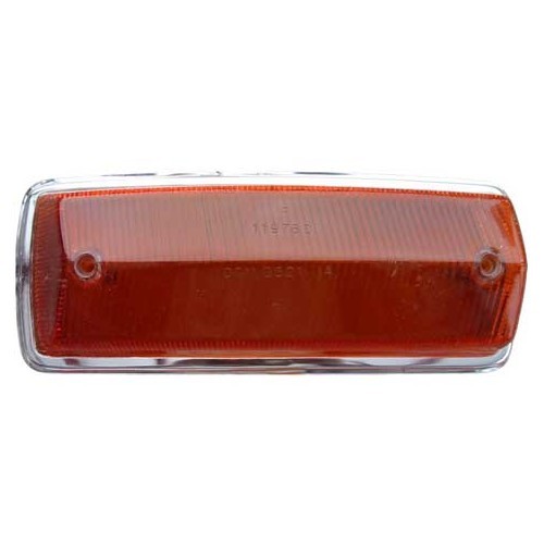  Front right indicator lens, dark orange, for VW Bus 68 ->72 - KA16023 