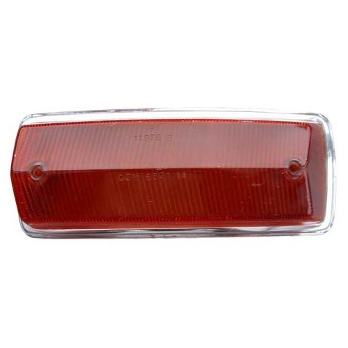  Front left indicator lens, dark orange, for VW Bus 68 ->72 - KA16024 