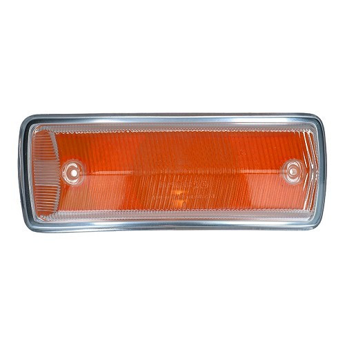 E" approved orange front right turn signal glass for VOLKSWAGEN Combi Bay Window T2A (08/1967-07/1972) - KA16029
