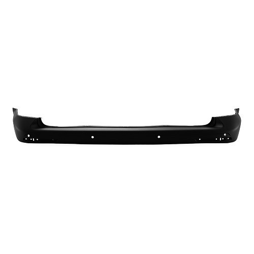  Rear bumper in dark grey/black with holes for the Parctronic system for VW Transporter T5 from 2012 to 2015 - KA19634 