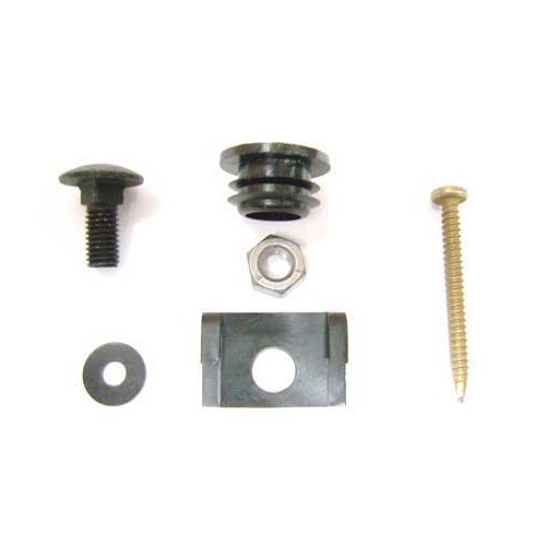  Fixing kit for 1 bumper end cap Transporter - KA21002 