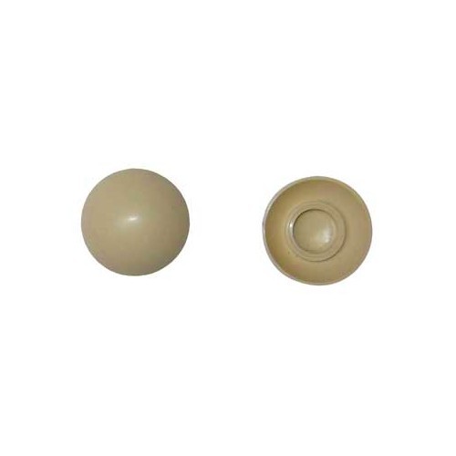  Capuchon Blanc cassé sur boulon de parechocs pour Combi 73 ->79 - KA21021 