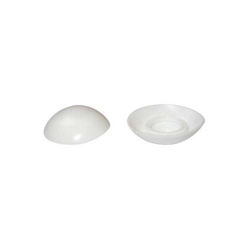 Capuchon Blanc sur boulon de parechocs pour Combi & Transporter 73 ->92 - KA21022