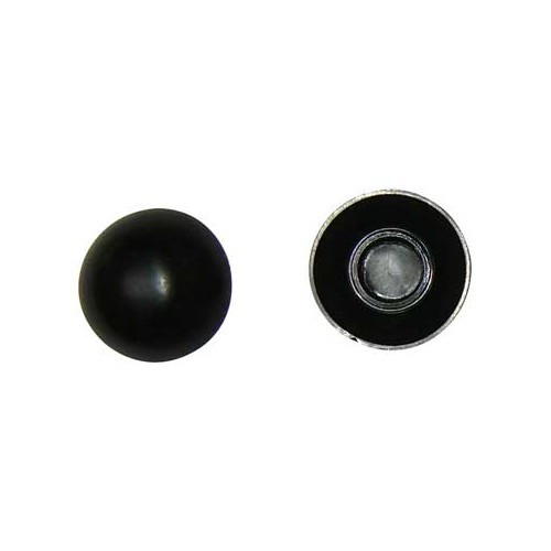 Capuchon Noir sur boulon de parechocs pour Combi & Transporter 73 ->92