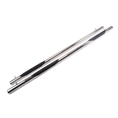  Barres latérales en INOX 70mm pour VW Transporter T4 châssis court - KA24000 