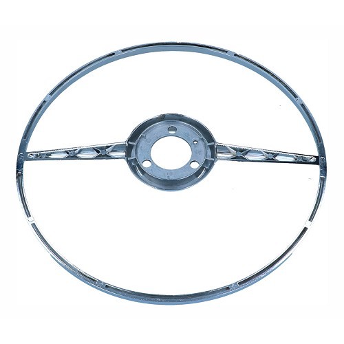 Chrome steering wheel surround for VOLKSWAGEN Combi Split (03/1955-1975) - KB00301