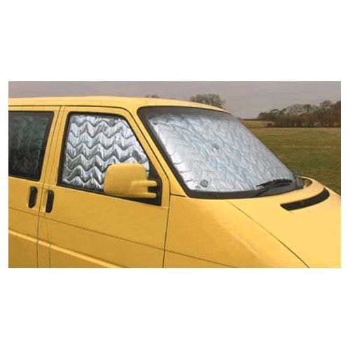 Pare-soleil de pare-soleil de fenêtre latérale pour fenêtre de voiture  Double épaisseur Pare-soleil de pare-brise automatique Ajustement universel  pour conducteur, protection UV pour bébé Lot de 2