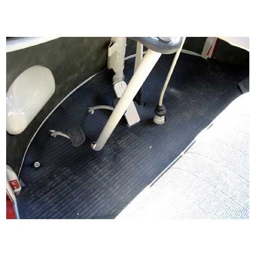 Rubber cab floor mat for Combi 55 ->59 - KB02002