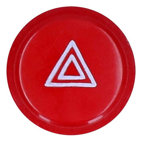 Placa central para o botão do interrutor de perigo para VOLKSWAGEN COMBI BAY WINDOW (1968-1979) - KB13331