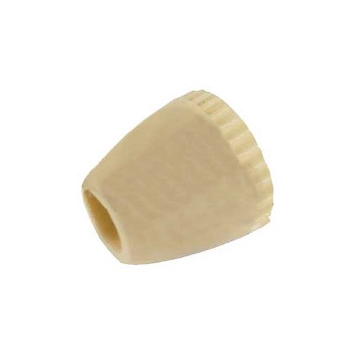  1 beige knop voor de hendel van de schuiver vande stoel voor Combi 62 ->79 - KB13361-1 