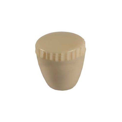  1 beige knop voor de hendel van de schuiver vande stoel voor Combi 62 ->79 - KB13361 