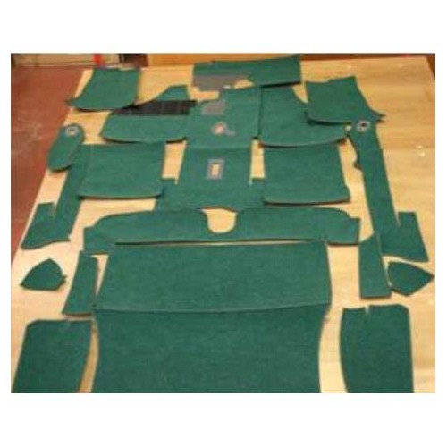 Carpet Deluxe kit for Karmann-Ghia Coupé 55 ->59 - KB145559