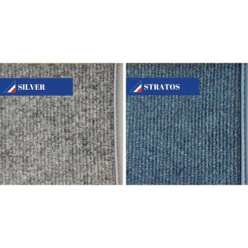 Luxe carpet for Karmann-Ghia Coupé 65 -&gt;67 - Special colors - KB14651