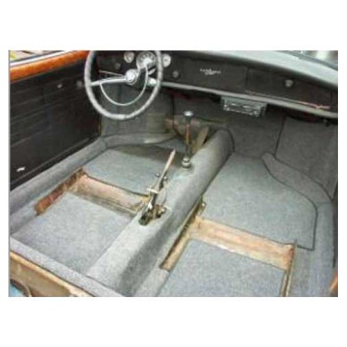  Luxe tapijt voor Karmann-Ghia Coupé 65 -&gt;67 - Specifieke kleur - KB14651 
