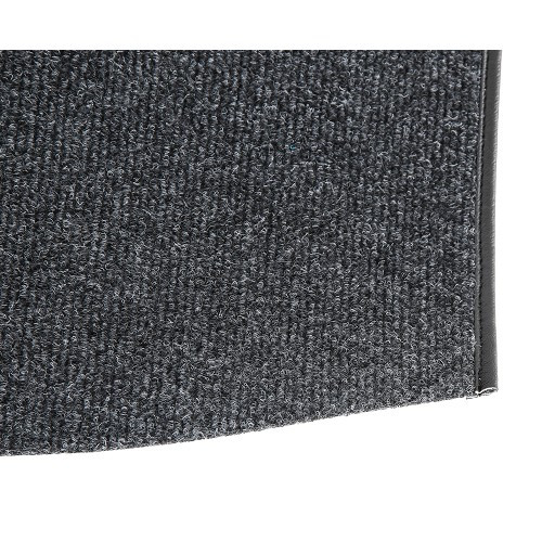 Zwart Luxe tapijt voor Karmann-Ghia Coupé 65 -&gt;67 - KB14661